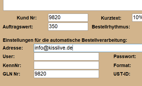 PDF Bestellungen