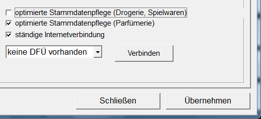 optimierte Stammdatenpflege für Parfumerieartikel