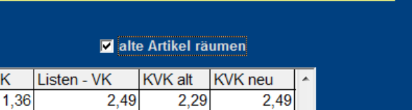 Stammdaten aktualisieren