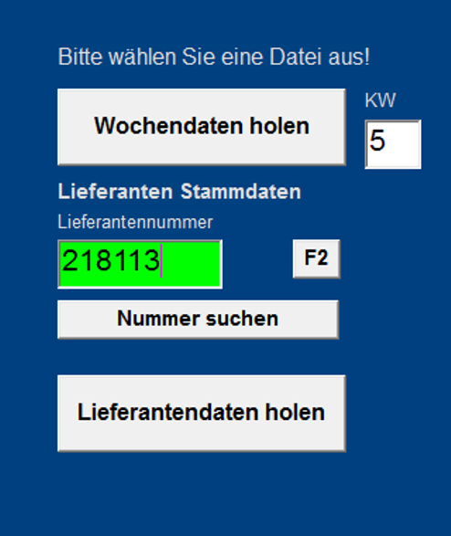 Parfümerie-Stammdaten aktualisieren