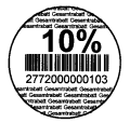 Gesamtrabatt 10%